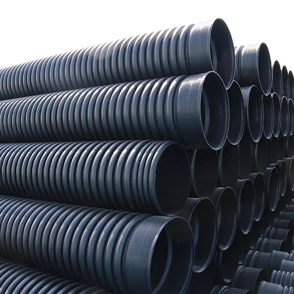 黑色HDPE双壁波纹管